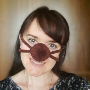 Nasenwärmer, Nasenabdeckung, Nase nur Maske, gehäkelte Nasenmütze, Nasenmuff, Nasenwärmer für Erwachsene, Nasenwärmer für Erwachsene, Weihnachts-Gadget, Geschenk für Sie