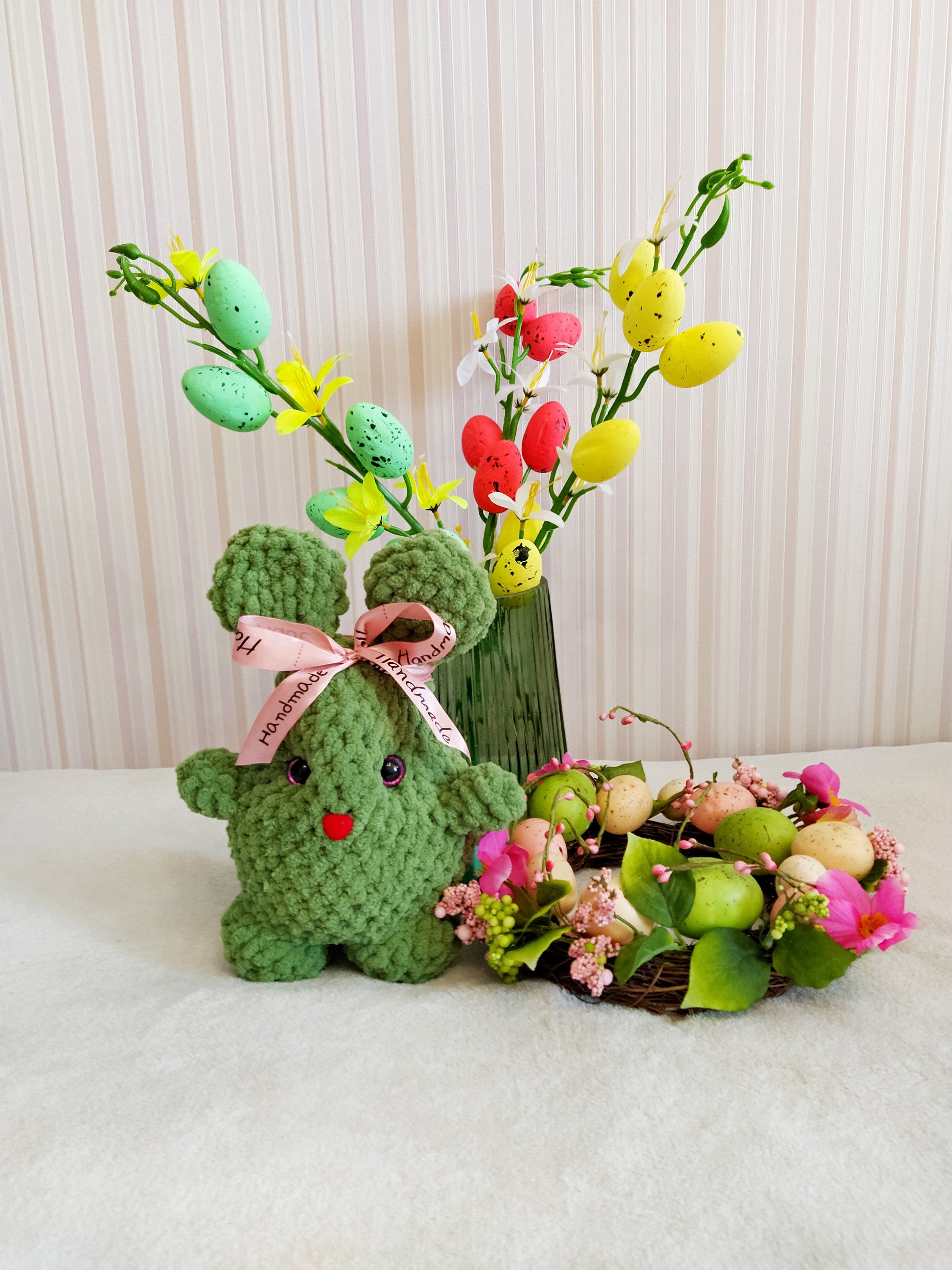 Crochet Easter Bunny Easter Bunny Egg Bunny Plush Toy Etsy