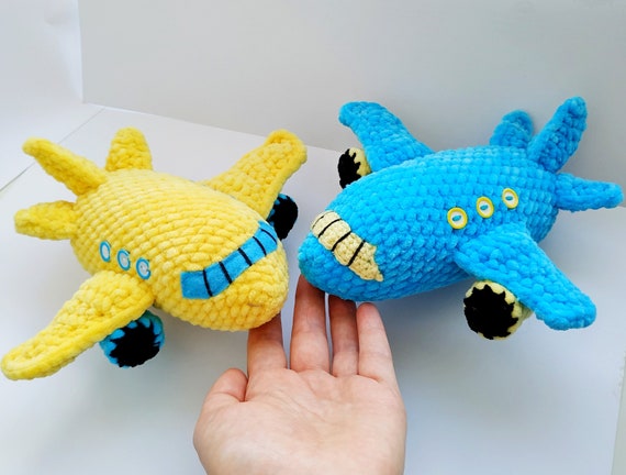 plush airplane toy