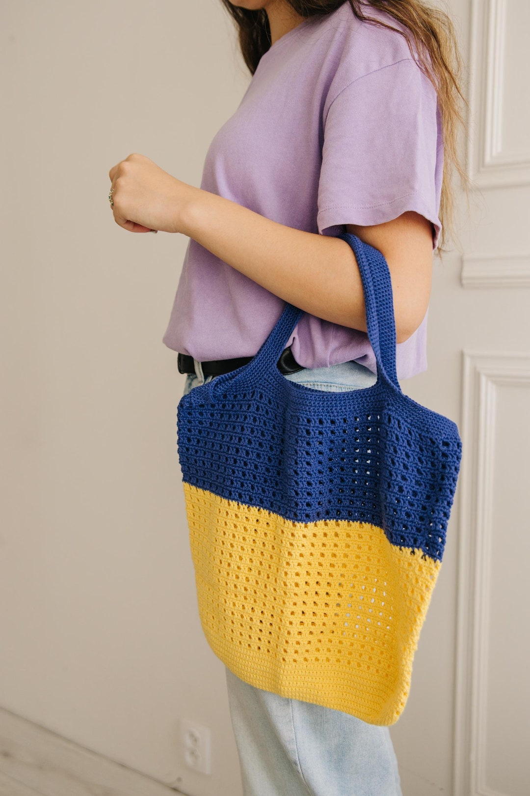 Meal Bag With Strap GLOBAL FREEDOM UNITED© Women Ukrain & Russia Blue 1
