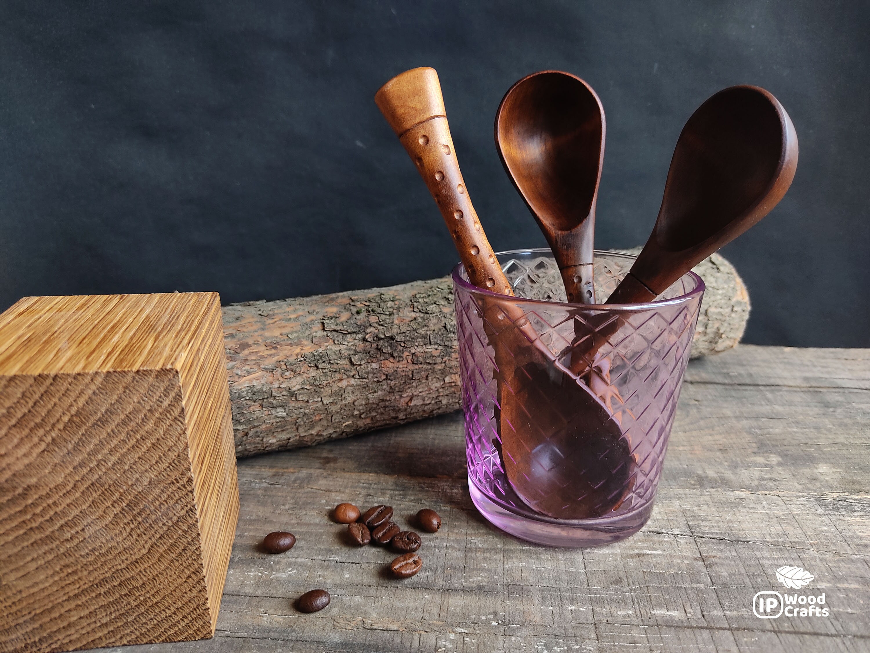 Wooden coffee scoop Coffee lover gift Coffee accessories Etsy
