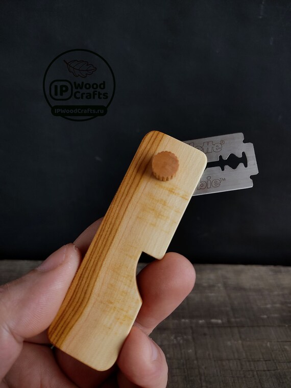 Retractable bread lame Handmade wooden bread lame Hardwood Etsy