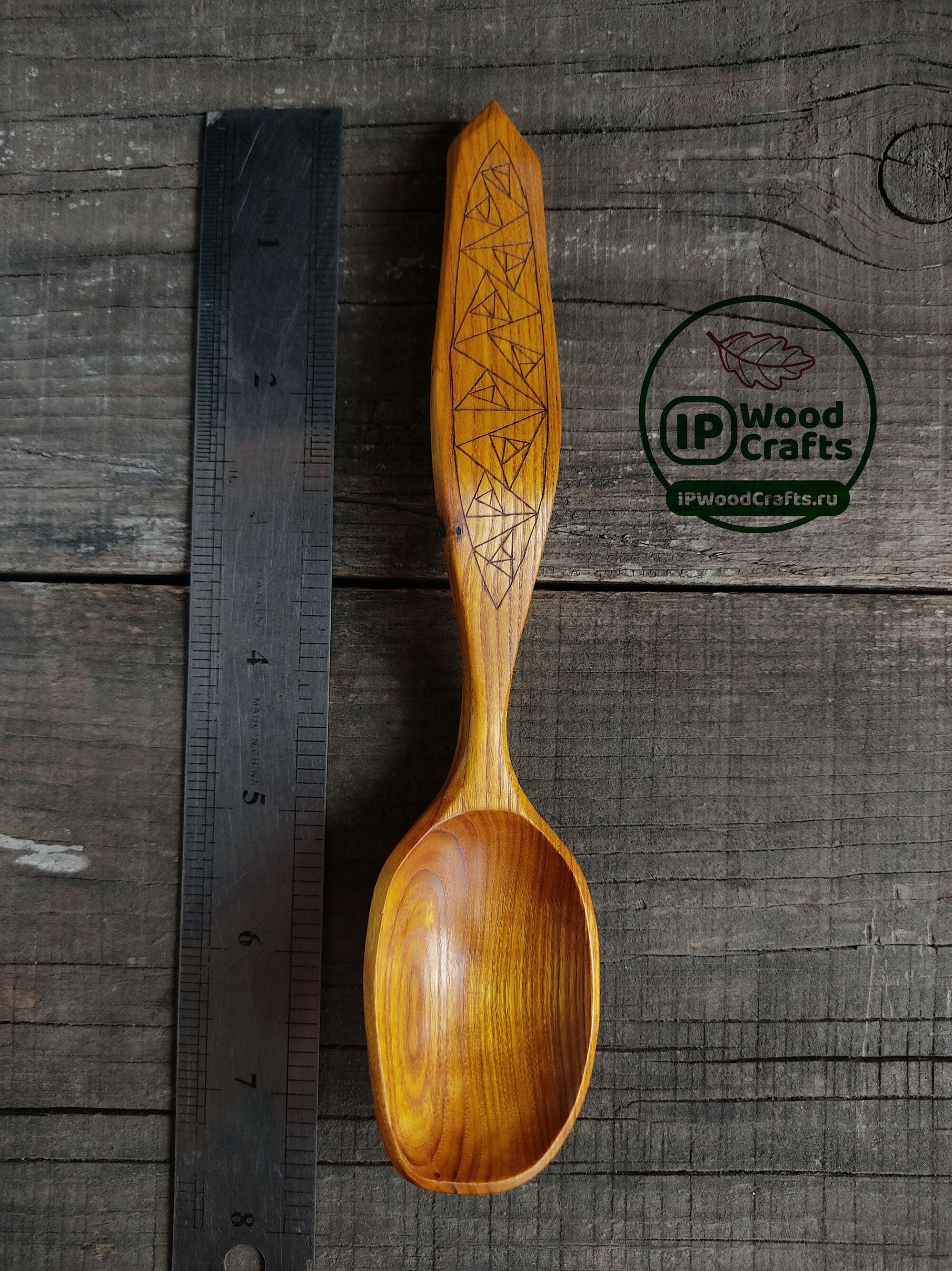 Wooden spoon handmade Wood spoon hand carved Custom wooden Etsy