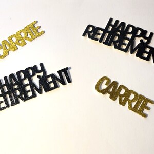Retirement Confetti, Happy Retirement, Retirement Party, Retirement Party Decoration, Table Scatter, Retirement Gift, Party Confetti
