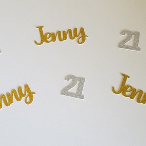 21st Birthday, 21st Birthday Decoration, 21st Birthday Confetti, Birthday Confetti, Personalized Birthday Decoration, Party Decoration, 21st