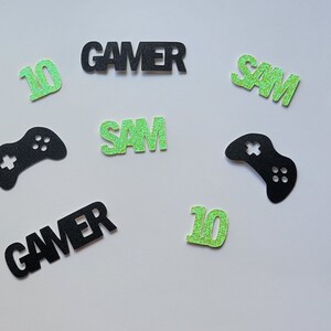 Video Game Birthday Party, 10th Birthday Party, Boy Birthday, Birthday Confetti, Party Confetti, Gamer Confetti, Table Scatter, Confetti