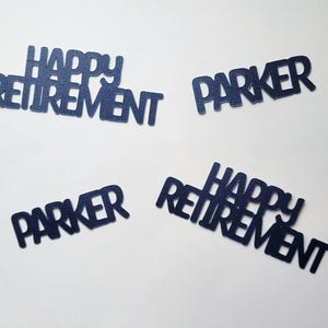 Retirement Confetti, Happy Retirement, Retirement Party, Retirement Party Decoration, Table Scatter, Retirement Gift, Party Confetti