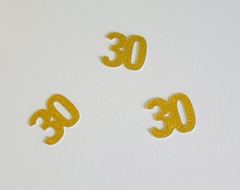 30th Birthday Confetti, 30th Birthday, Birthday Confetti, Party Decorations, 30th Anniversary, Table Scatter, Anniversary Party, Confetti