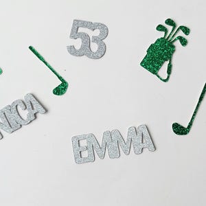 Golf Confetti, Golf Birthday Party, Golf Birthday, Birthday Confetti, Golf Party Confetti, Table Scatter, Confetti, Golf Party Decorations