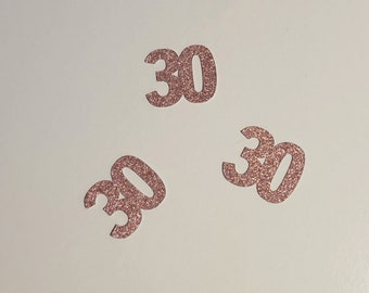 30th Birthday Confetti, 30th Birthday, Birthday Confetti, Party Decorations, 30th Anniversary, Table Scatter, Anniversary Party, Confetti