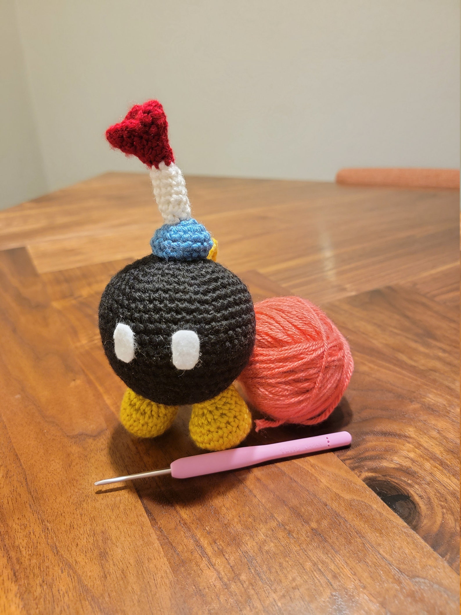 Custom Crochet Pattern Video Game Doll Handmade Amigurumi Cute Toy to