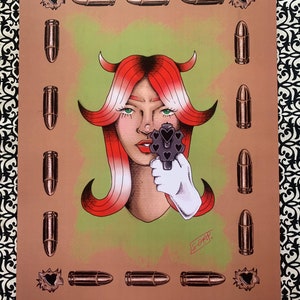 Nina Valentine 11x14 Matte Print