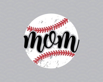 Baseball Mom Svg, Baseball Distressed Svg, Baseball Mom, Baseball Shirt Design, Baseball Cricut, Softball Svg, INSTANT DOWNLOAD