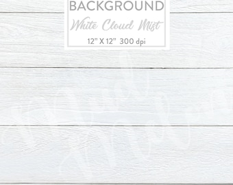 White Rustic Wood Texture Digital Paper (Digital Download)
