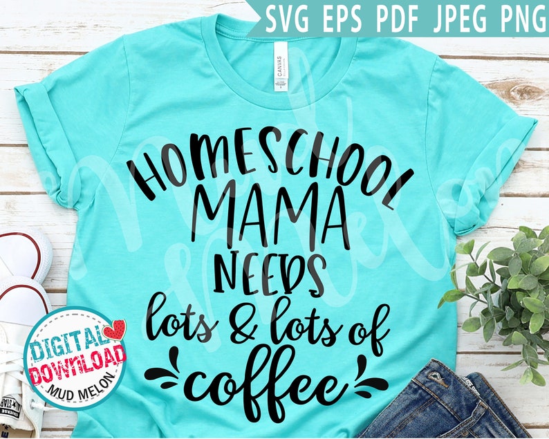 Download Homeschool Mama Svg Mom Life Svg Digital Download Svg Eps | Etsy