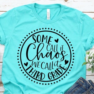 Third Grade SVG, Back To School, Team Teacher Shirt, Cute Teacher Gifts, Teacher Appreciation Gift, Gift for Teacher