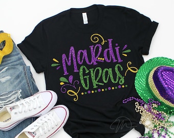 Mardi Gras SVG Cut File: Fat Tuesday Clipart (Digital Download)