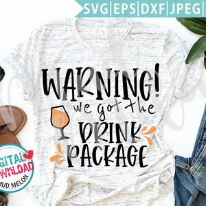 Aviso: Temos o pacote de bebidas em formato SVG, EPS, DXF, PNG e JPEG. Design de férias em formato SVG. Download digital - Uso comercial M23.