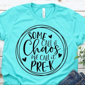PreK SVG, Teacher Shirt SVG, Back to School SVG Design, Cute Teacher Gift Idea, Teacher Appreciation Cricut File