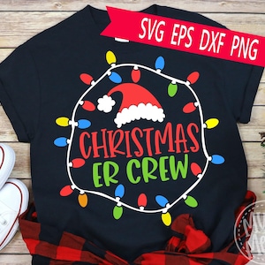 Christmas ER Crew SVG, Nurse Shirt Design (Digital File)