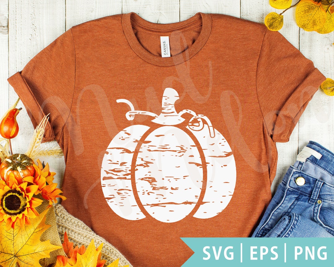 Thanksgiving Svg. Rustic Pumpkin Svg Eps Png Cut File Fall Svg Design ...