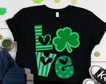 Archivo SVG de trébol para cortar, ideal para el Día de San Patricio. Descarga instantánea - MM178