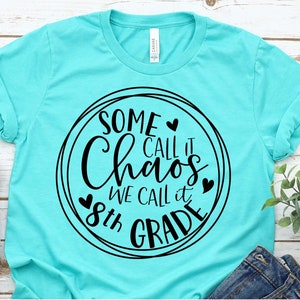 Eighth Grade SVG, Back to School Teacher Shirt, Cute Teacher SVG, Team Eight Grade Design, Teacher Gift Idea, Teacher Appreciation SVG