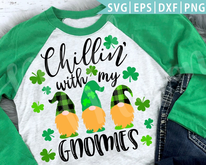 Download Chillin With My Gnomies Svg Eps Dxf Png Cut File. St ...