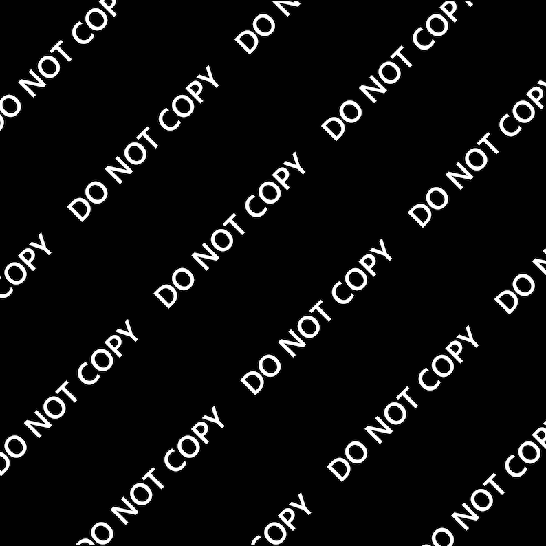Do Not Copy Watermark Transparent PNG Protect Your Online - Etsy