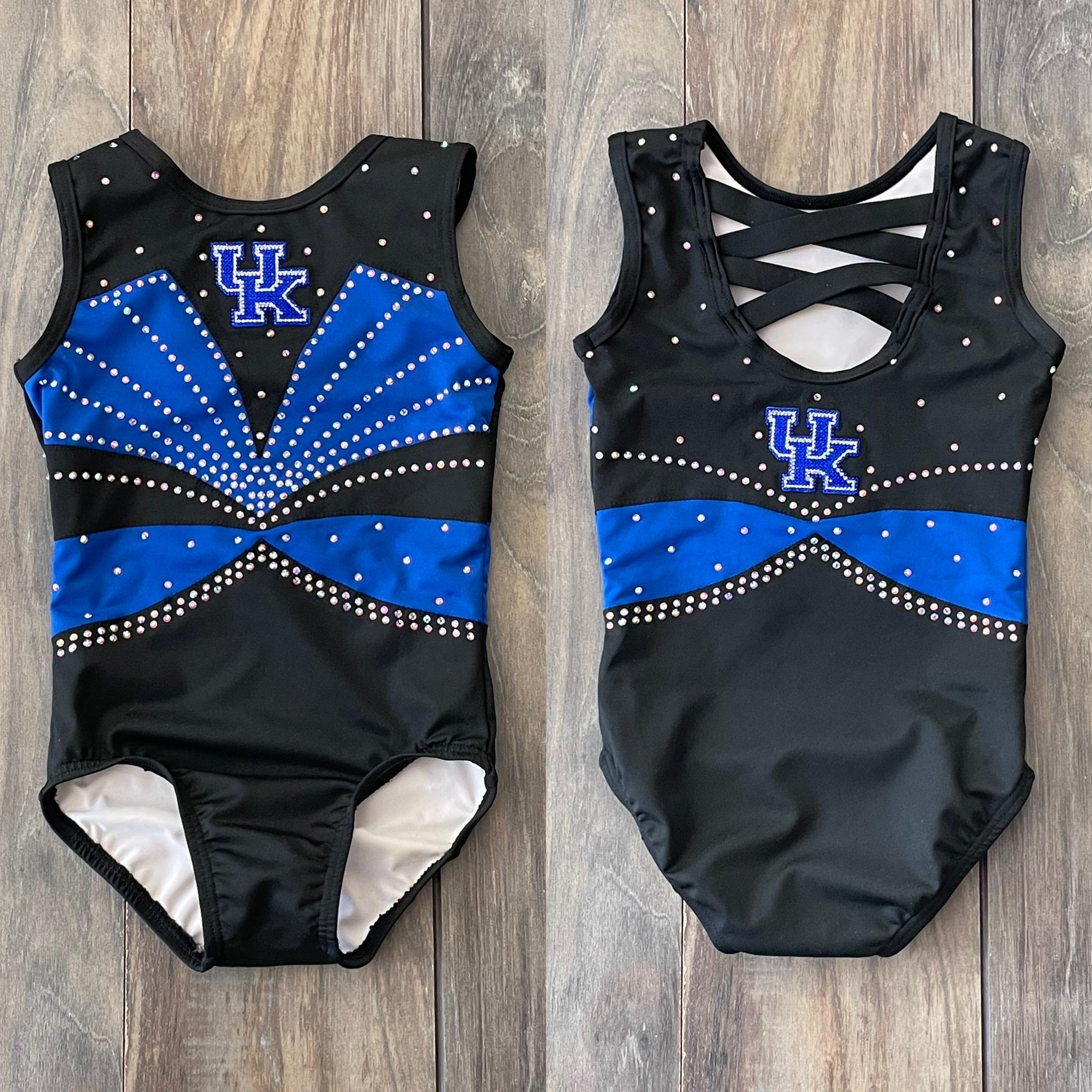 Royal blue leotard France