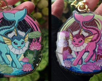 Eeveelution Acrylic Charm Double-Sided Keychain READY TO SHIP