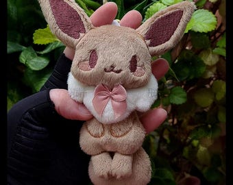 Portachiavi in ​​peluche Normy Fox, fatto a mano, PREORDINE