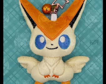 Victory Bunny Keychain Plush Handmade PRE-ORDER