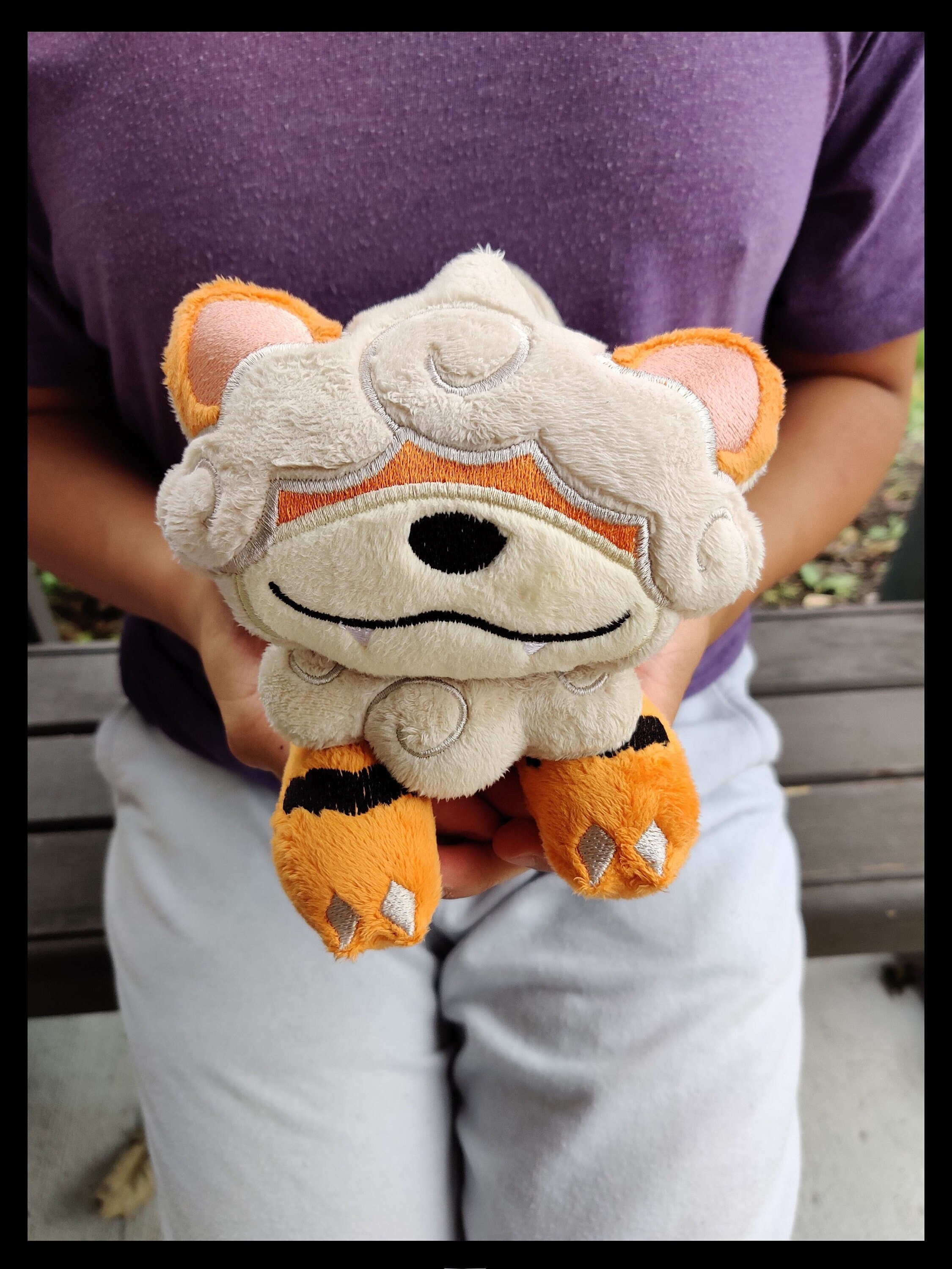 growlithe plush pattern