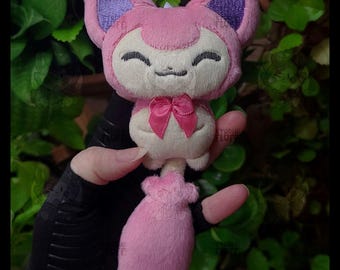 Sweet Kitty Keychain Plush Handmade PRE-ORDER