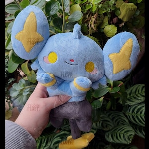 Chibi Thunder Kitten Weighted Plushie Handmade