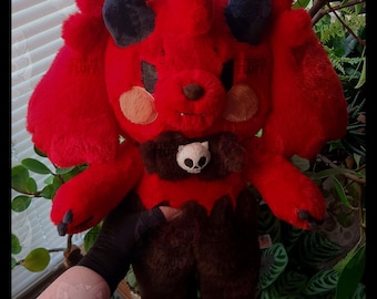 Baphopets Sinamon the Hell Pup Plush READY TO SHIP