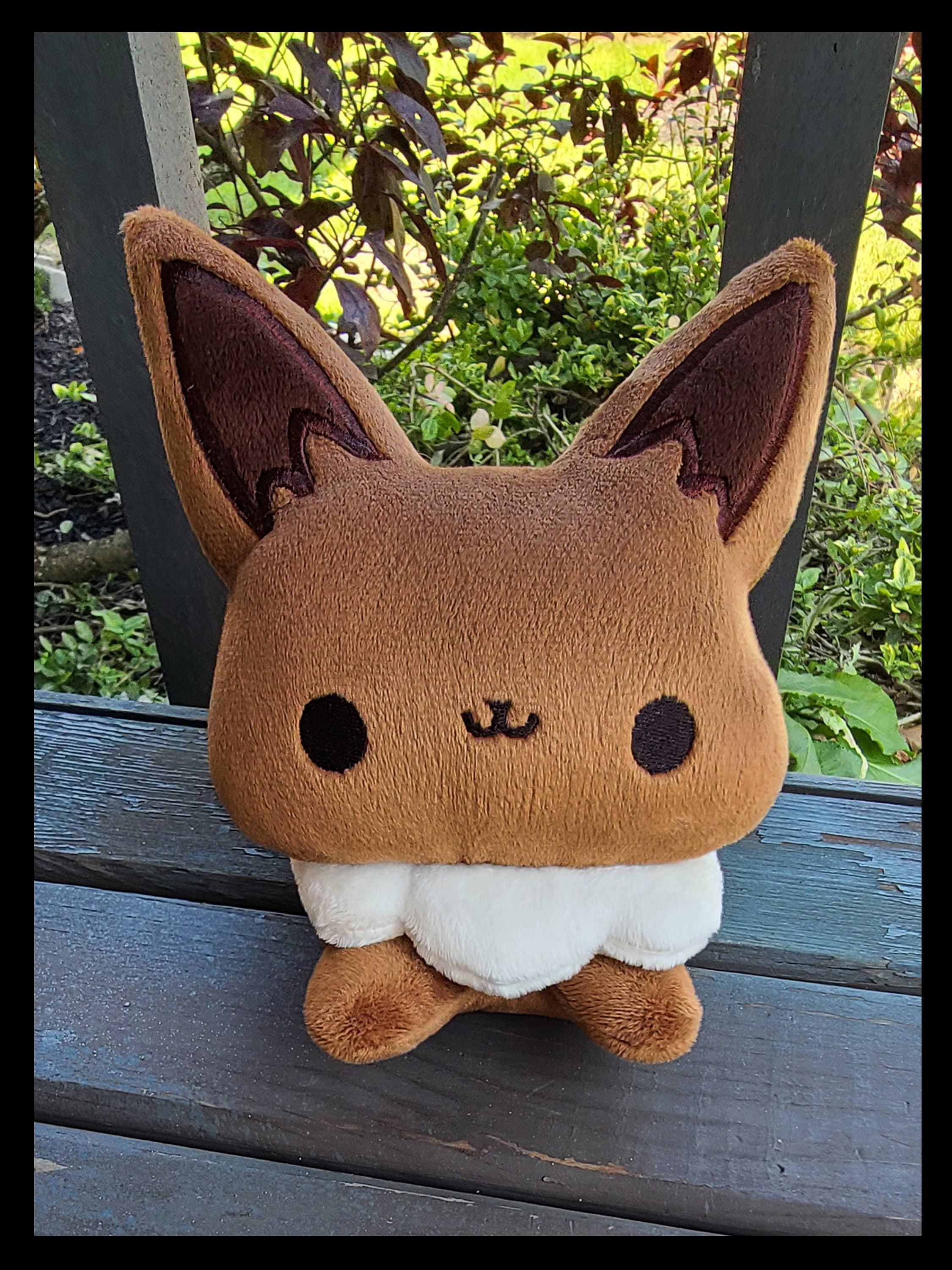 Cute Pokemon Evolve Eevee Shiny Stuffed Plush Doll Toy Gift - MsHormony