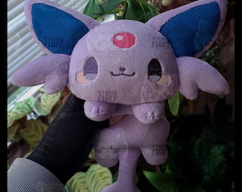 Chibi Psychic Fox Weighted Plushie Handmade