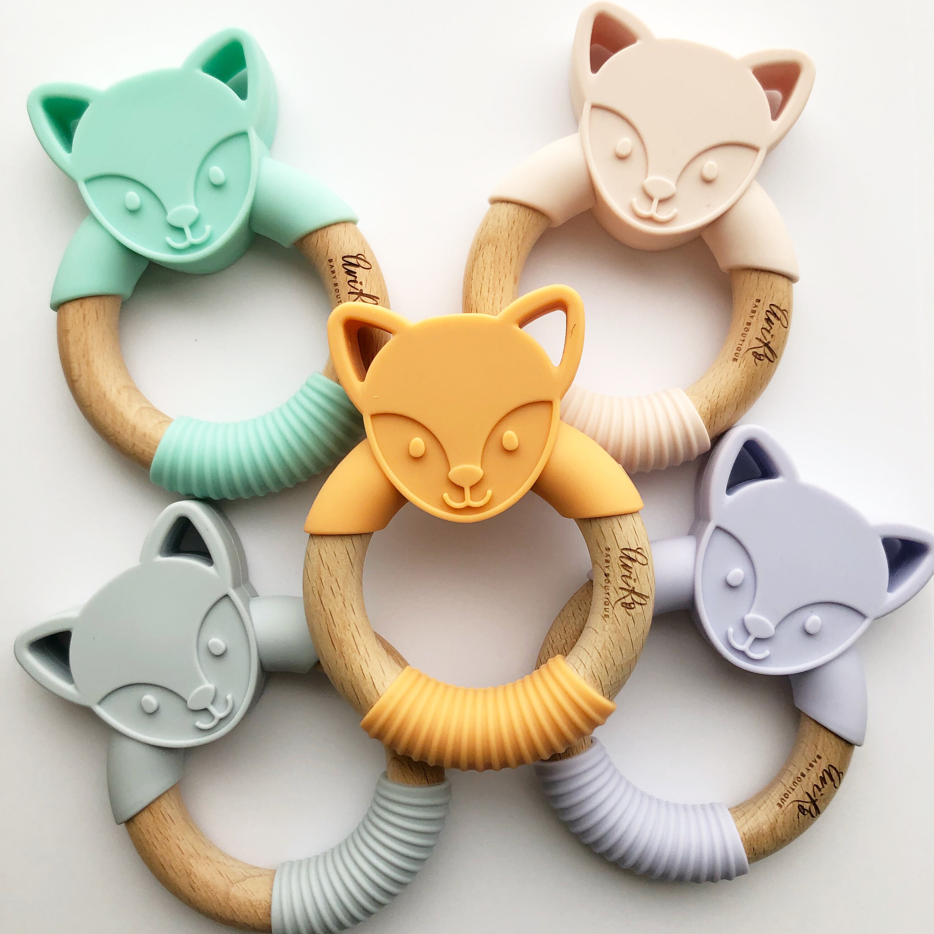 fox teething toy
