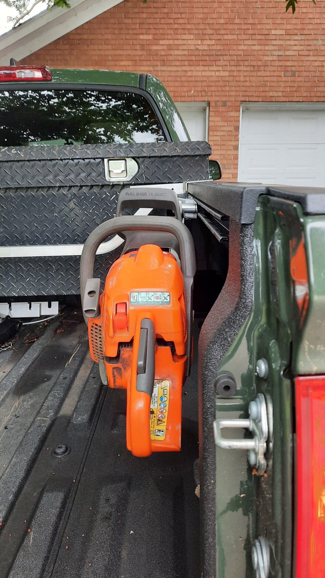 RJ Designs MaxxTuff Truck Bed Chainsaw Holder Etsy