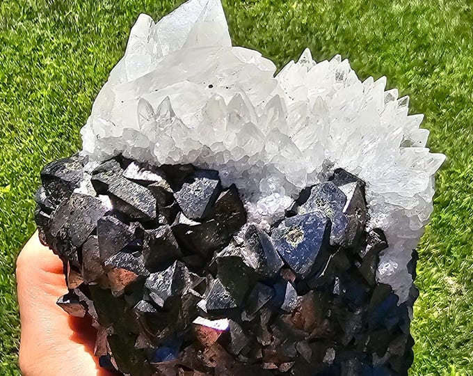 Galena with Quartz & Pyrite Inclusions – Dalnegorsk Russia Mineral Specimen, Rare Crystal Cluster Natural Collectible Stone Geological Decor