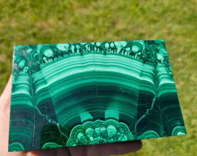 Chatoyant Malachite Jewelry Box – Handmade Green Gemstone Trinket Box, Crystal Keepsake Gift for Her, Unique Malachite Decor, Luxury Gem Box