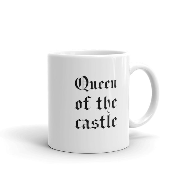 Reina del Castillo, taza de café de 11 oz para cualquier persona