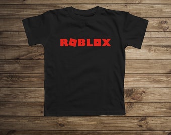 Custom Roblox Design Kids Youth T Shirt Video Game Gamer Etsy