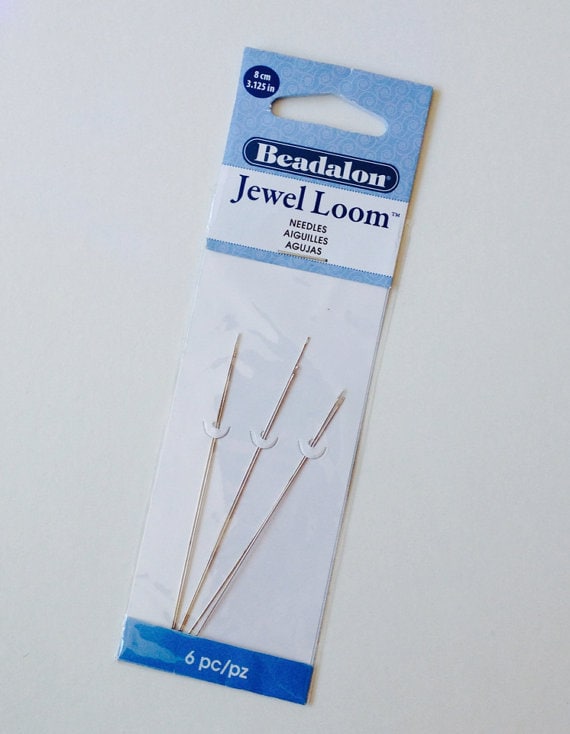 Collapsible Eye Needles, Loom Needles, 3 Needles, Needle for Gossamer  Floss, Seed Bead Needles, 8-pack Needles, Long Seed Bead Needle 
