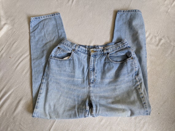 90's Liz Claiborne Mom Jeans/light wash mom jeans