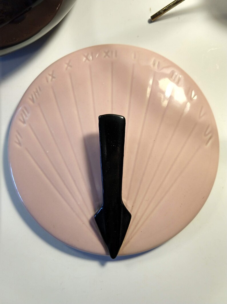 Shawnee Kenwood Sundial fondue potCasserole DishRetro kitchen3 piece set