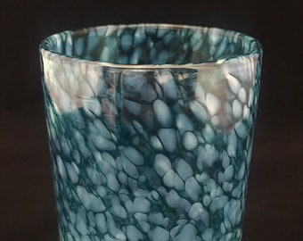 Hand Blown Glass: Maryland Twist Tumbler - Etsy