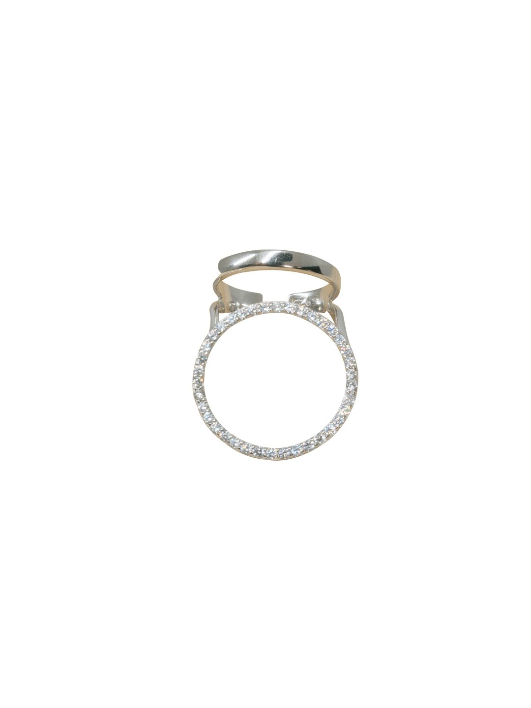 Floating Circle Ring - Etsy